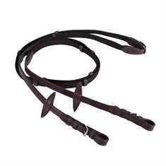 Rênes QHP Marron foncé