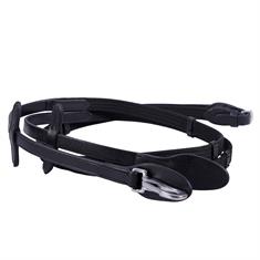 Rênes Sangle Avec Clip QHP Noir