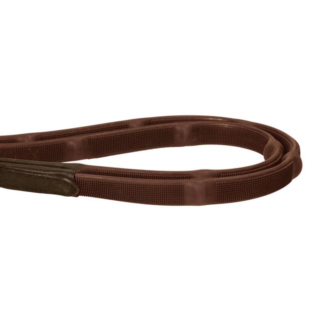 Rênes Soft Rubber HORSEGEAR Marron