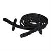 Rênes Soft Rubber HORSEGEAR Noir