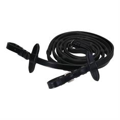 Rênes Soft Rubber HORSEGEAR Noir