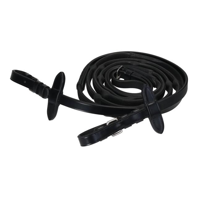 Rênes Soft Rubber HORSEGEAR Noir