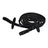 Rênes Soft Rubber HORSEGEAR Noir