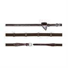 Rênes Tissu avec Arretoirs Usc Dy'on Marron