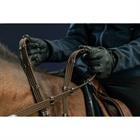 Rênes Tissu avec Arretoirs Usc Dy'on Marron