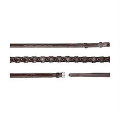 Rênes Tressées 1/2 Usc Dy'on Marron