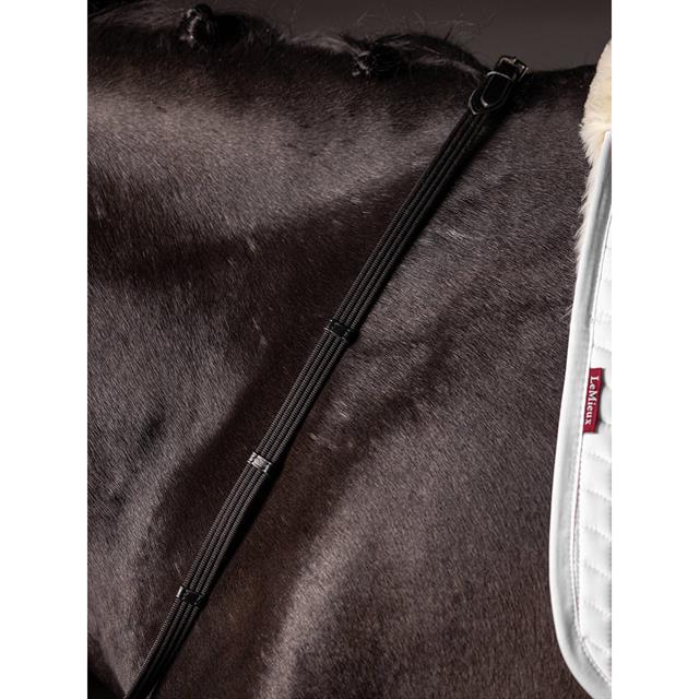 Rênes Webbed Continental LeMieux Noir-argenté