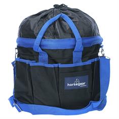 Sac de pansage avec badge HORSEGEAR Noir-bleu