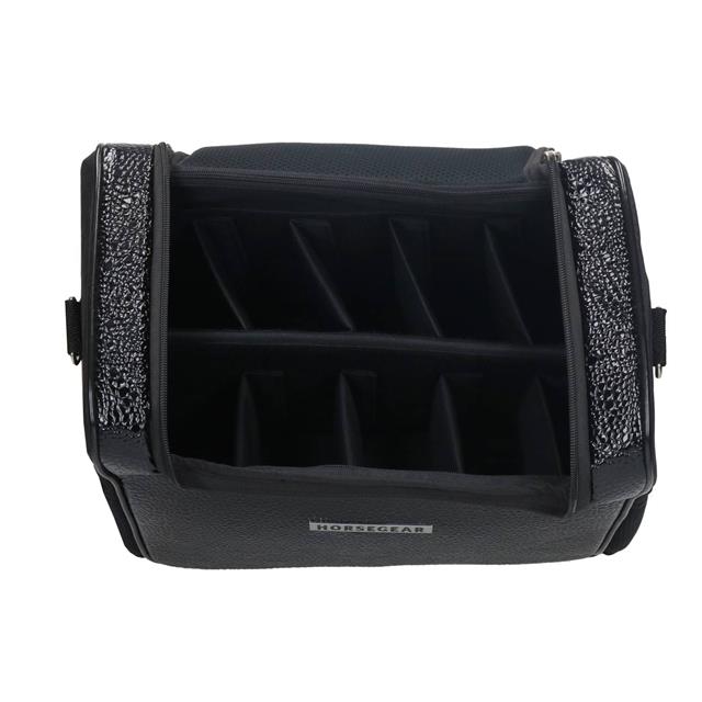Sac de pansage HGCroco Patent HORSEGEAR Noir
