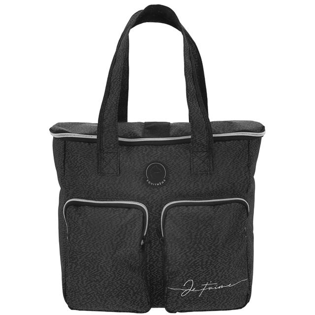 Sac de pansage Je t'aime Equithème Noir