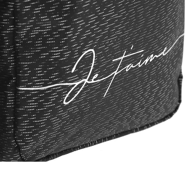 Sac de pansage Je t'aime Equithème Noir