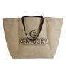 Sac de shopping en jute Kentucky Marron