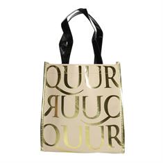 Sac minishopper All Over QUUR  Blanc-doré