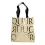 Sac minishopper All Over QUUR  Noir-doré