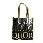 Sac minishopper All Over QUUR  Noir-doré