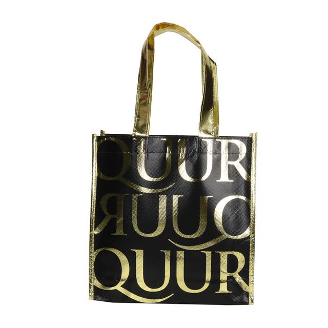Sac minishopper All Over QUUR  Noir-doré
