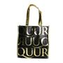 Sac minishopper All Over QUUR  Noir-doré