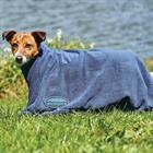 Sac serviette pour chien Dry-Dog Bag WeatherBeeta Bleu foncé