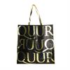 Sac shopper All Over QUUR  Noir-doré