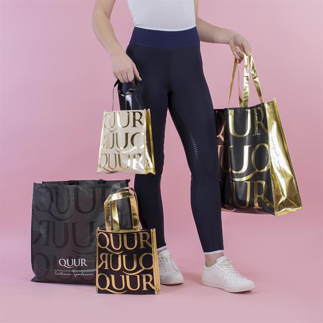 Sac shopper All Over QUUR  Noir-doré