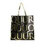 Sac shopper All Over QUUR  Noir-doré