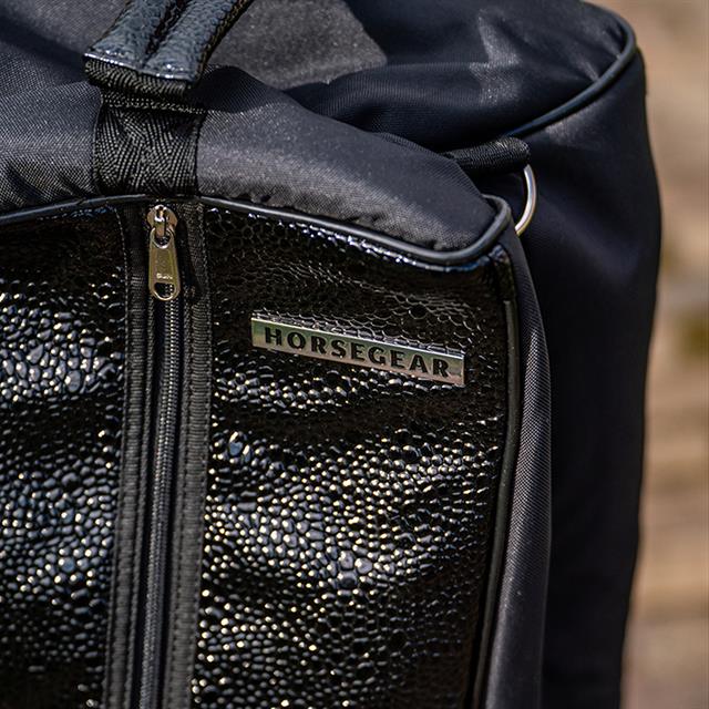 Sac à bottes HGCroco Patent HORSEGEAR Noir