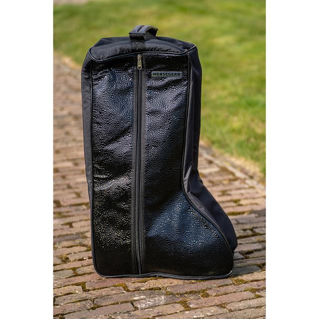 Sac à bottes HGCroco Patent HORSEGEAR Noir