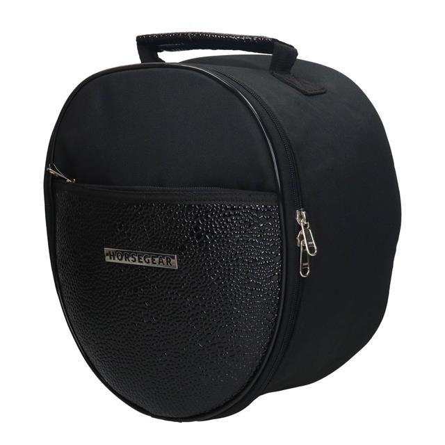 Sac à casque de sécurité HGCroco Patent HORSEGEAR Noir