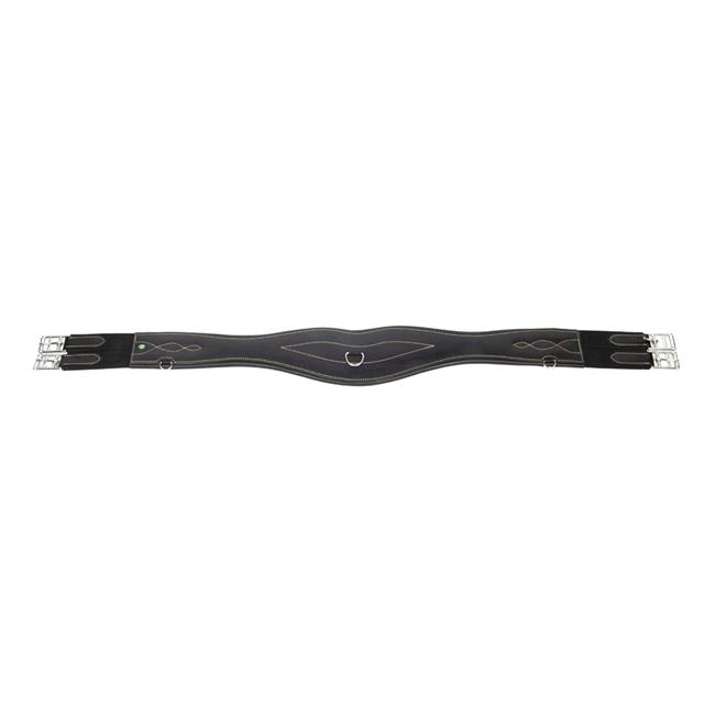 Sangle anatomique en cuir LJ Leathers Noir