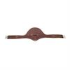 Sangle bavette en cuir LJ Leathers Marron