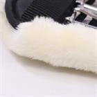 Sangle courte EJFur Epplejeck Noir-beige