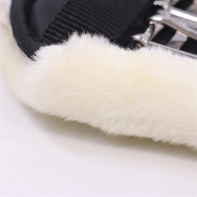 Sangle courte EJFur Epplejeck Noir-beige