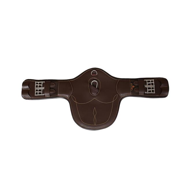 Sangle courte à bavette Kentucky Marron