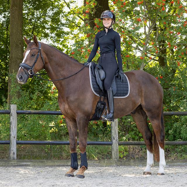Sangle de dressage Air Mesh QHP Noir