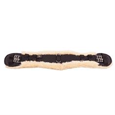 Sangle De Dressage Anatomique En Peau De BR Noir