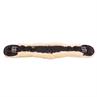 Sangle De Dressage Anatomique En Peau De BR Noir