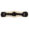 Sangle Dressage Fourrure mouton Cheviot BR Noir-beige