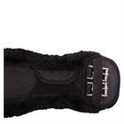 Sangle Dressage Fourrure mouton Cheviot BR Noir-noir