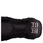 Sangle Dressage Fourrure mouton Cheviot BR Noir-noir