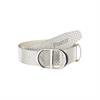 Sangle en cuir Glossy Pikeur Argenté