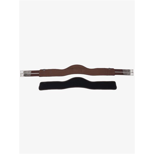 Sangle Hunter avec doublure Simuwool LeMieux Marron