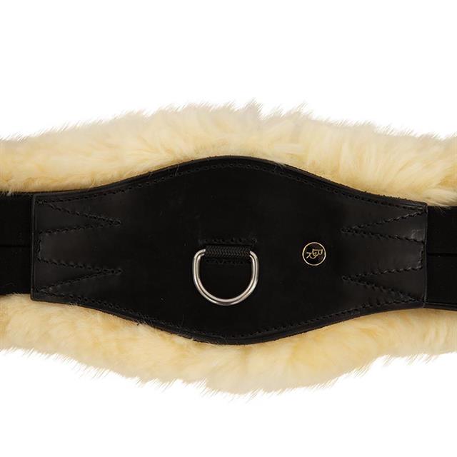 Sangle Lincoln Dressage Peau de mouton BR Noir