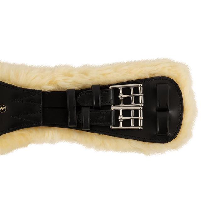 Sangle Lincoln Dressage Peau de mouton BR Noir