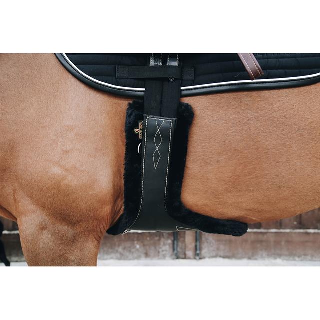 SANGLE À BAVETTE SHEEPSKIN KENTUCKY Noir