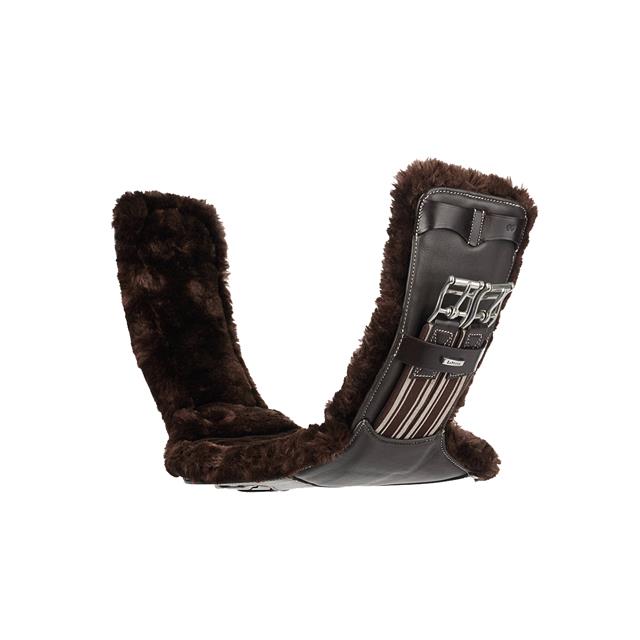 Sangle à bavette Simuwool courte Arika LeMieux Marron