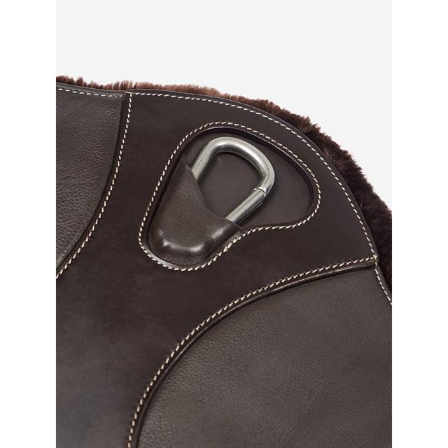 Sangle à bavette Simuwool courte Arika LeMieux Marron