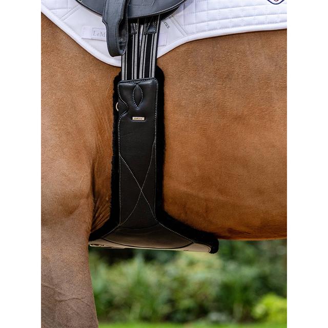 Sangle à bavette Simuwool LeMieux Arika Noir