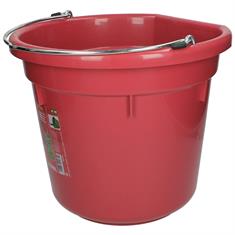 Seau Eau et Nourriture Flatback Kerbl Rose foncé