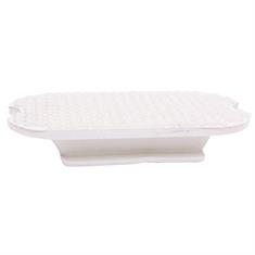 Semelles Caoutchouc Plat Blanc