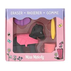 Set de gommes Miss Melody 